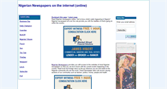 Desktop Screenshot of nigeriannewspapers.us